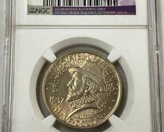 UNC 1937 ROANOKE 50C