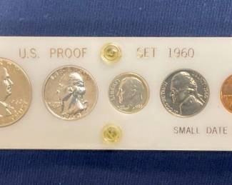 1960 US SILVER PROOF SET