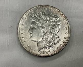 1888 MORGAN SILVER DOLLAR