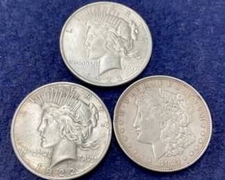 1921 MORGAN/1922/1923 PEACE