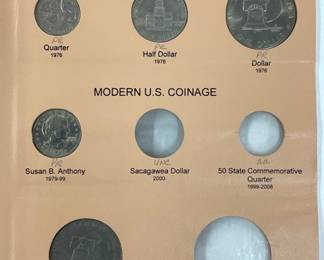 US TYPES MAJOR COINS