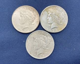 1923-S/1926/1923 PEACE SILVER DOLLARS