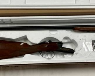 28" BARREL, CHECKER STOCK
