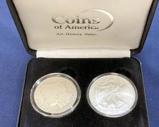 2000,1900 SILVER WALKING LIB./MORGAN