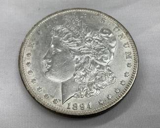 RARE 1894 MORGAN SILVER DOLLAR