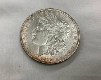 1878 MORGAN SILVER DOLLAR