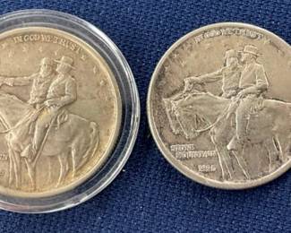 1925 STONE MT. SILVER HALVES