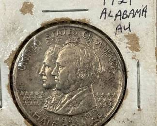 1921 SILVER ALABAMA 1/2 DOLLAR