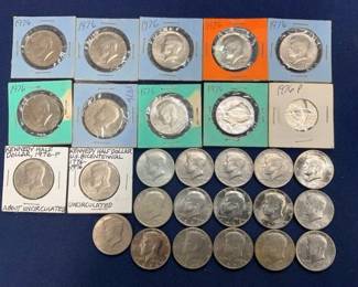 (28) 1971-1980 KENNEDY HALVES