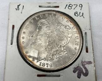 1879 MORGAN SILVER DOLLAR