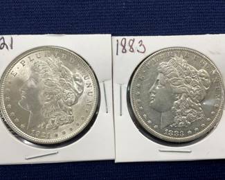 1883/1921 MORGAN SILVER DOLLARS