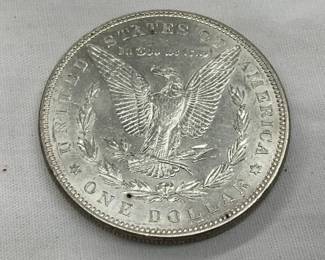 1884 MORGAN SILVER DOLLAR