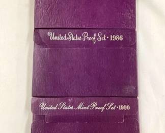 (3) US MINT PROOFS
