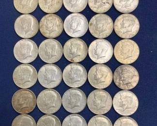 (40) 40% SILVER KENNEDY HALVES