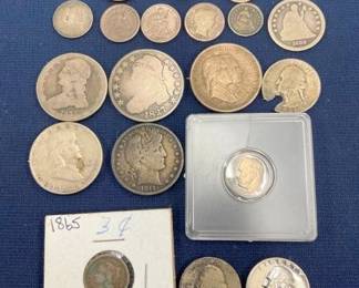 LOT OF SILVER COINS