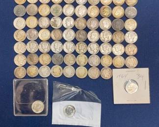 1900-1964 SILVER DIMES