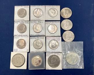 (16) KENNEDY 1/2'S/EISENHOWER $