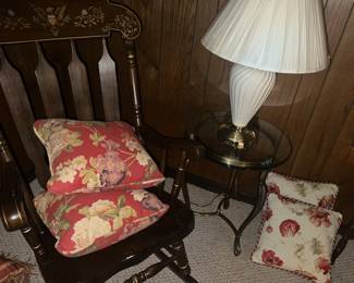 Pretty stenciled Rocker