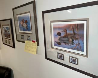 more DUCKS signed RONALD LOUQUE  with provenance $50ea