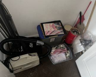 Shark upright and Oreck canister vacuums