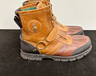 Ralph Lauren leather boots