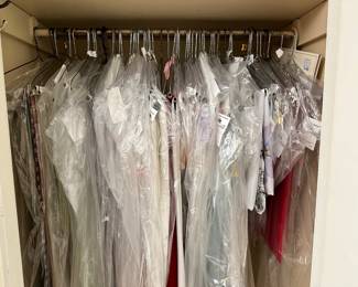 linens that have been dry cleaned