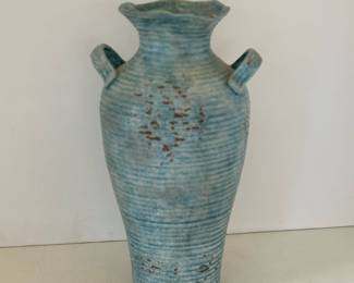 Santorini blue vase