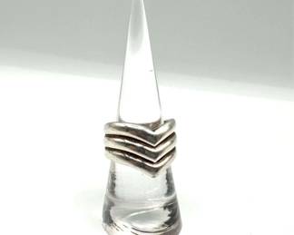 Vintage Sterling 925 Stacked Ring