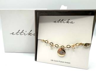 18K Gold Plated Ettika Anklet