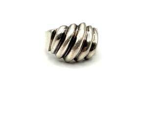 Vintage Sterling 925 Scroll Ring