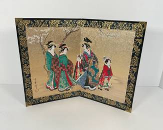 Utamaro Kitagawa Folding Art Board