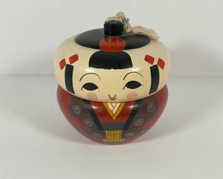 Kokeshi Bento trinket Box