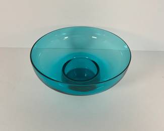 Mid Century Art Glass Bowl