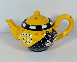 Laurel Burch Tea Pot