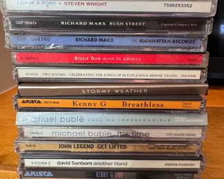 Group of CDs Including: Steven Wright and Kenny G
