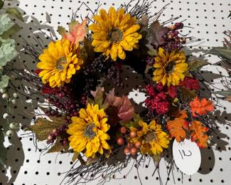 Wreath #2 fall wreath 14"