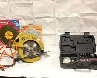 Black Decker  Dremel Tools