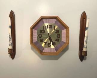 Clock And Candlesticks