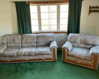 Matching Sleeping Sofa Chair