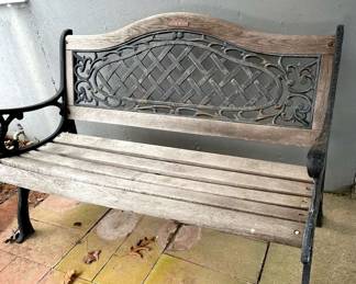 Cast Iron Bench