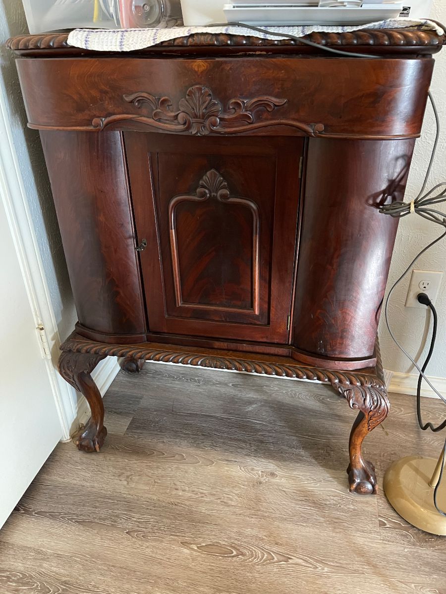 Beautiful 1870's Chippendale buffet....$1200.00. PLEASE look at the daily discount schedule to see your daily discount on this item