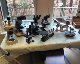 Various microscpoes