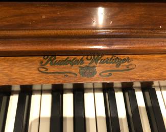 Rudolph Wurlitzer upright piano