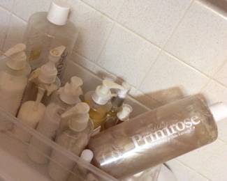 Lady Primrose lotions and bath products