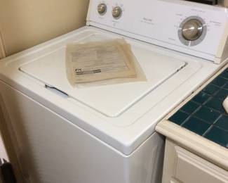 Estate Washer with Dryer both work great.