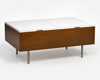 14.  George Nelson for Herman Miller Lift-Top Blanket Chest (ca. 1950s)