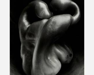 36.  Edward Weston "Pepper #30" (Gelatin Silver Print)