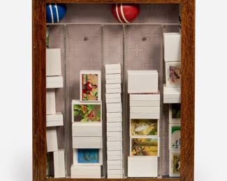 265.  Nick Vaccaro "Sacred Circles" (Assemblage)