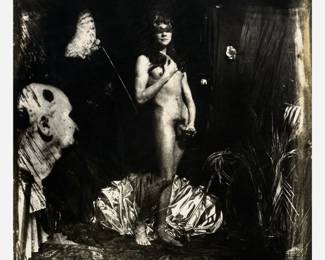 67.  Joel Peter Witkin "Birth of Venus, N.Y.C." (1982 Gelatin Silver)