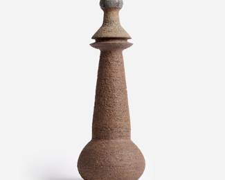 215. Shane Lutzk "Final 2" Stoneware Sculpture